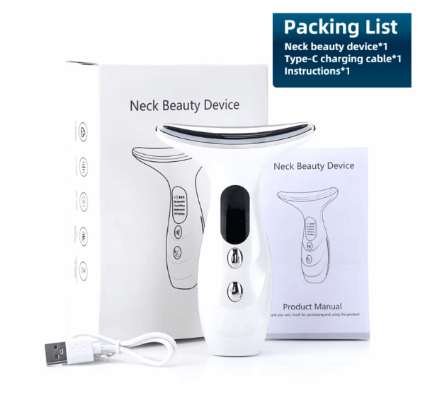 Intelligent Neck and Face Massager – Light Therapy for a Youthful Glow 1 Intelligent Neck and Face Massager – Light Therapy for a Youthful Glow